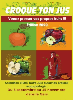 Affiche Croque Ton Jus 2020