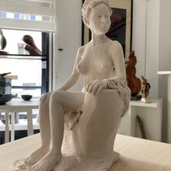 Vanille - nu d'après modèle vivant - Muriel Laude 