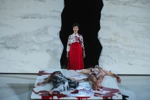 Affiche L'Orestie - Eschyle / Georges Lavaudant