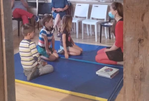 Affiche Lecture de contes médiévaux