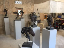 Atelier - <p>espace exposition</p> - JENNY JACOTTET
