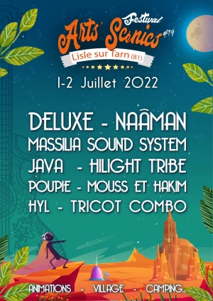 Affiche Festival Arts'Scénics - 19ème édition