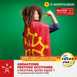 Affiche Parlem ! L'Occitan, qu'es aquò ? 