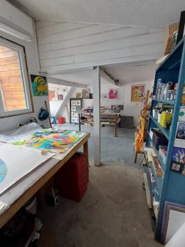 Atelier - <p>2 tables de travail</p> - Elke Trittel
