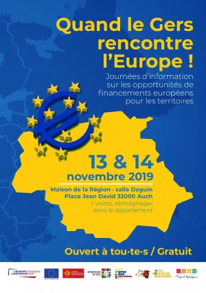 Affiche Quand le Gers rencontre l'Europe !