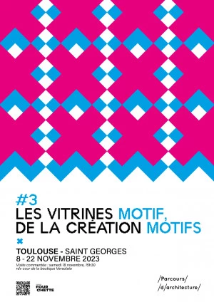 Affiche Les Vitrines de la création