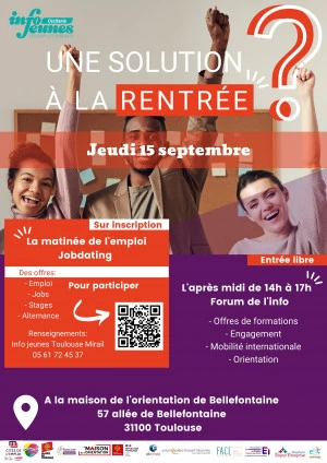 Affiche Une solution à la rentrée