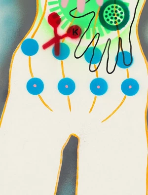 Affiche Kiki Kogelnik « Une vie sans art est une vie insensée »*