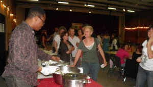 Affiche Repas-Dansant Mafé sur des Rythmes ensoleillés