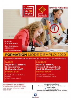 Affiche Formation Mode d'Emploi 2020 