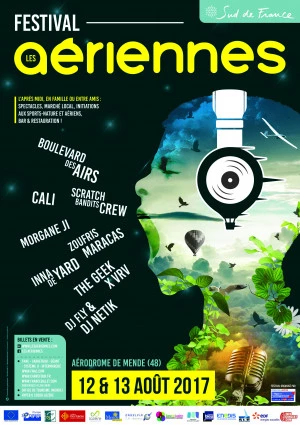 Affiche Festival les aériennes
