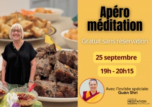 Affiche Apéro Méditation