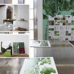 pLAINcHamp, 2025 - Installation et extraits des ouvrages cités, exposition DP 2025-2026 - S&B 