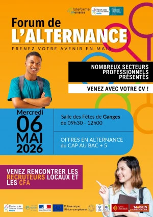 Affiche Forum de l'Alternance