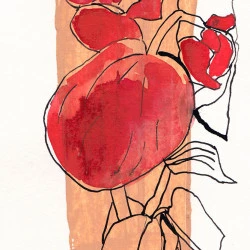 Fruit defendu - Techniques mixtes