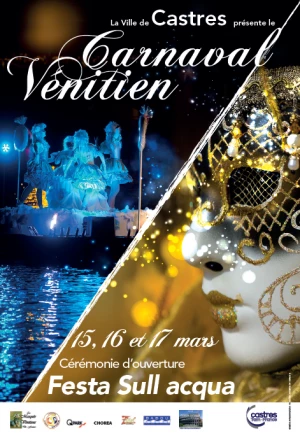 Affiche Carnaval vénitien