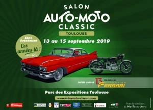 Affiche Salon Auto Moto Classic de Toulouse