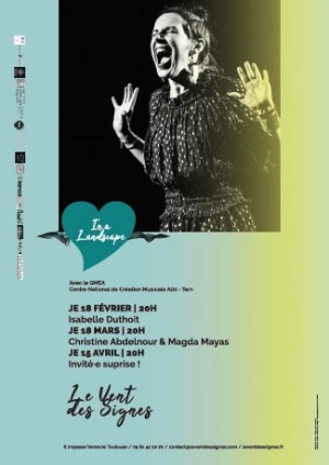 Affiche GMEA Albi-Tarn | In a Landscape | Isabelle Duthoit | ANNULÉ