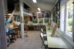 vue de mon atelier