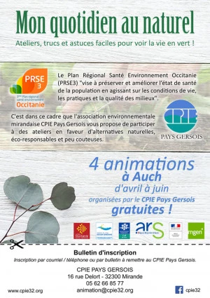 Affiche [Atelier] Mes produits ménagers écolo'