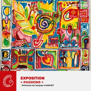 Affiche PASSIONS : Exposition de Jacques CHARVET