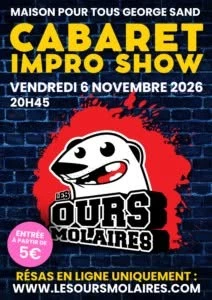 Affiche CABARET IMPRO SHOW