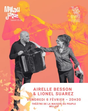 Affiche Duo Airelle Besson & Lionel Suarez