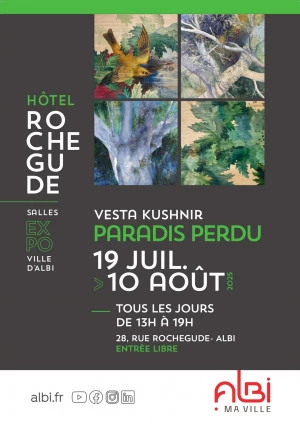 Affiche Exposition : Paradis Perdu