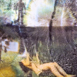 Ode d'une ride d'où d'échappe l'odeur écoeurante de l'air du temps - Images vidéo transférées à l'eau sur papier Jiaxuan après impression jet d'encre - Christina Simandirakis 