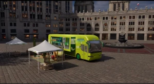 Affiche Semaine de la bio : BIO BUS & Marché de producteurs &#127811;