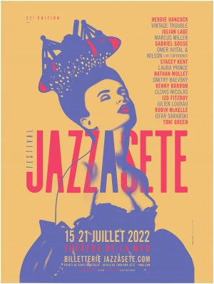 Affiche Festival Jazz à Sète 2022