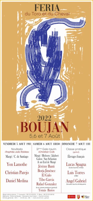 Affiche Feria du Toro et du Cheval 