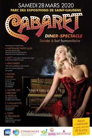 Affiche Cabaret sans frontières 