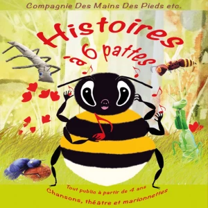 Affiche Histoires à six pattes