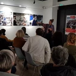 Vernissage exposition les métiers de la pêche au féminin - décembre 2019 - Maison de la Région de Montauban 