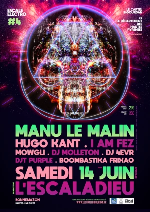 Affiche Escale Electro #4