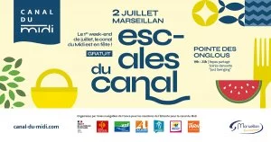 Affiche Escale du Canal du Midi
