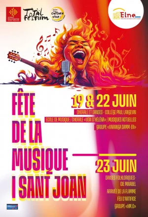 Affiche Total Festum Elne