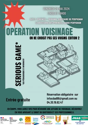 Affiche Opération voisinage : On ne choisit pas ses voisins - Edition 2