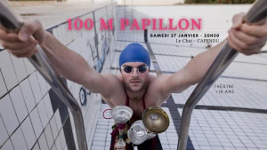 Affiche 100 m papillon