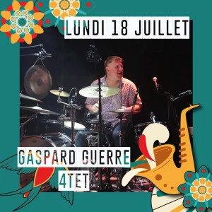 Affiche Concert : Gaspard Guerre 4tet