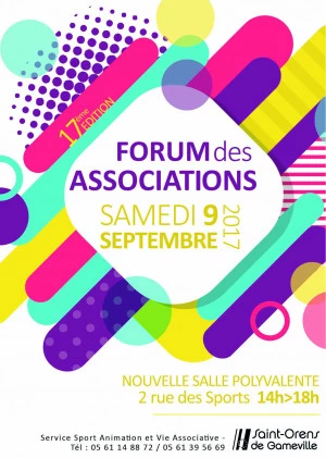Affiche Forum des associations