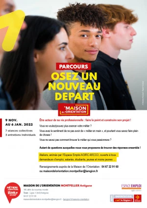 Affiche Osez un nouveau départ !