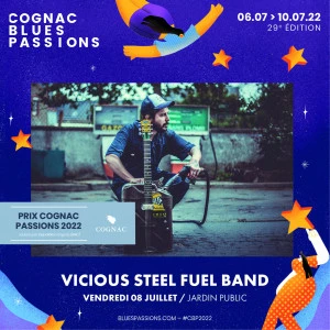 Affiche Festival du Cognac Blues Passions, le lauréat du Prix Cognac Passions sur scène 