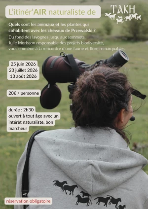 Affiche L'itinér'AIR naturaliste de TAKH