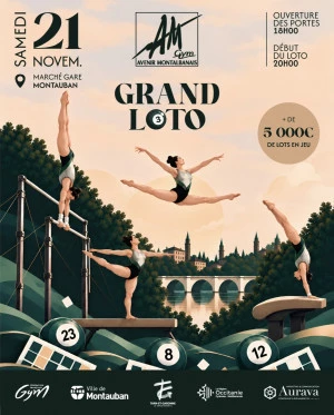 Affiche Grand Loto de l'Avenir Montalbanais