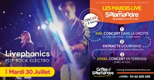 Affiche Les Mardis Live avec Livephonics