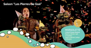 Affiche Théâtre & marionnettes "Margolette" par le Collectif Super Baobab - Aurore Lebossé
