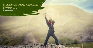 Affiche Danse, musique & géologie - "D'une montagne à l'autre" de la Cie La Zampa