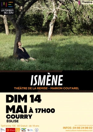 Affiche Ismène - Théâtre